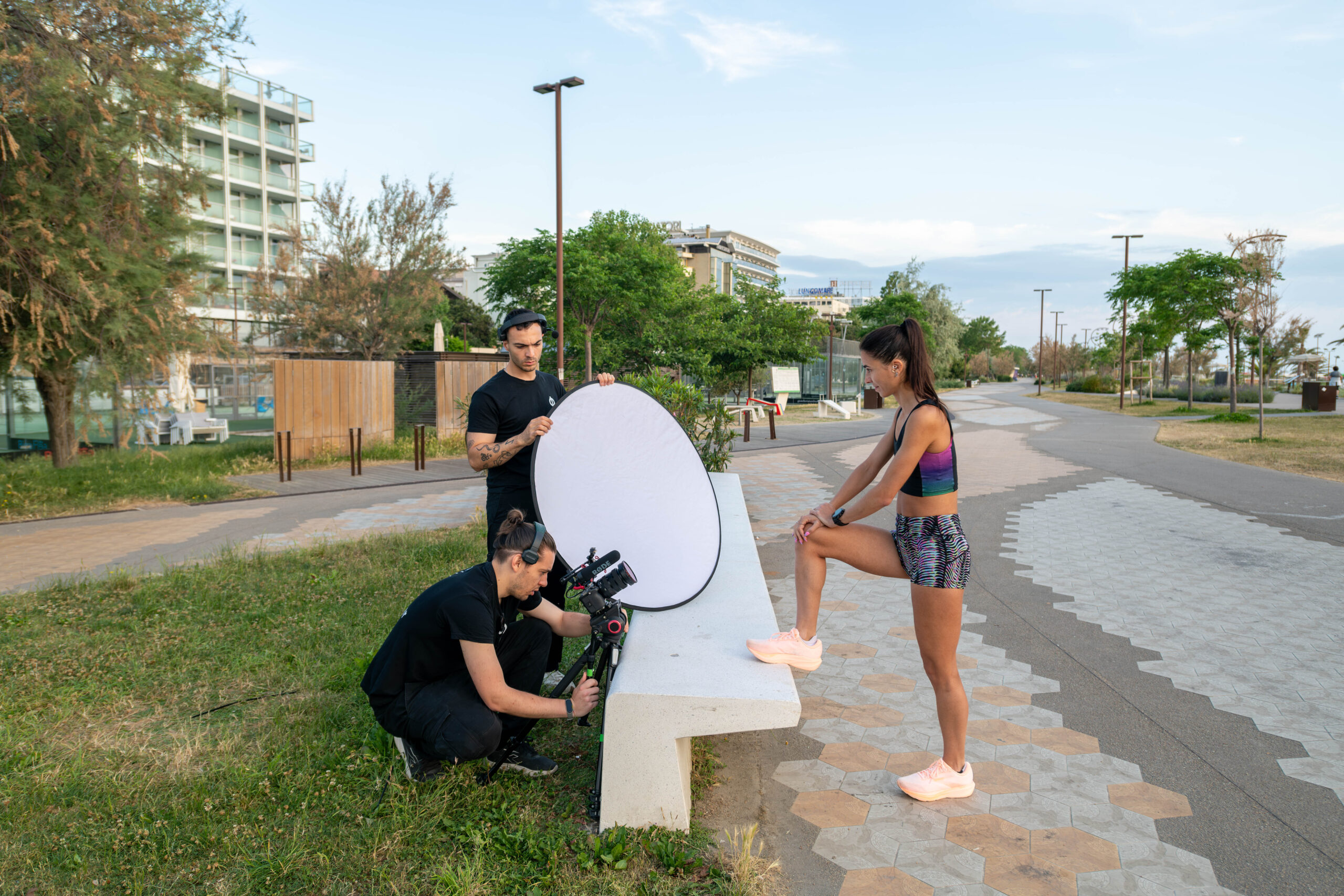 Rimini Your Wellness Destination – backstage delle riprese 5